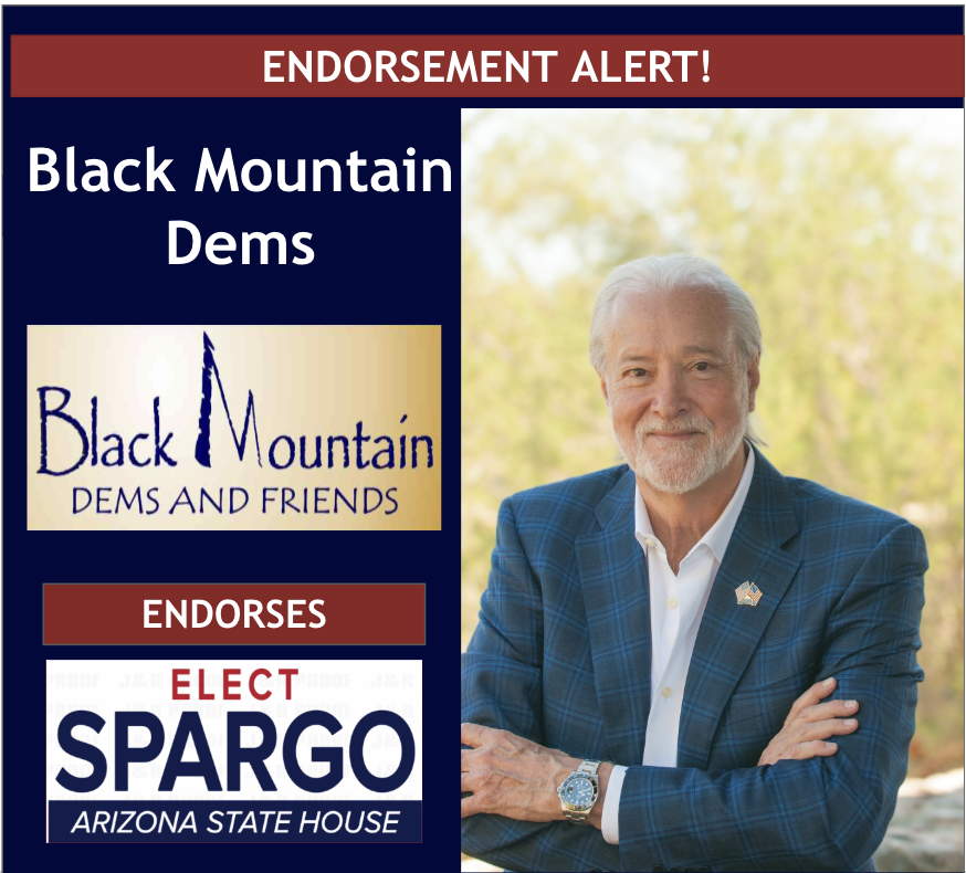 Rick Spargo endorsed by Black Mountain Democrats